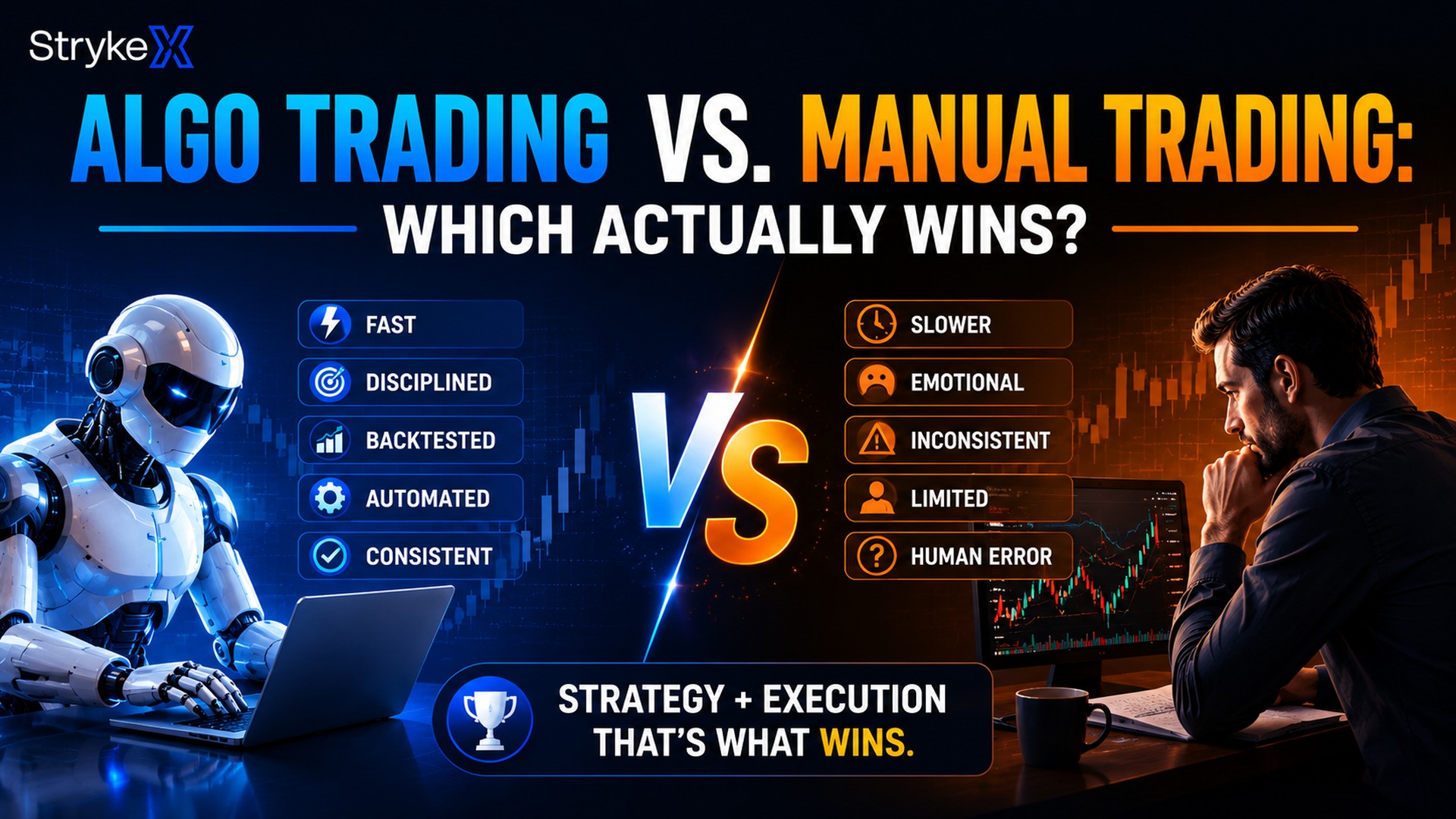 Algo Trading vs. Manual Trading: Which Actually Wins?