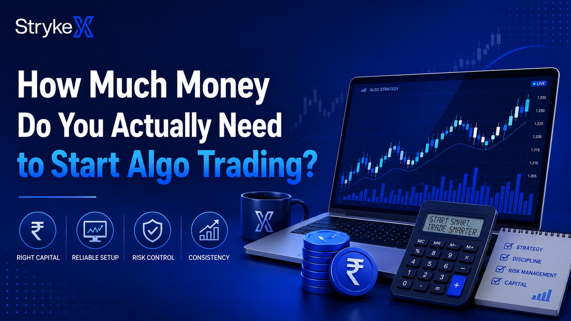 How Much Money Do You Actually Need to Start Algo Trading?